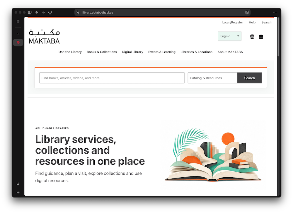 Maktaba: Abu Dhabi Libraries
