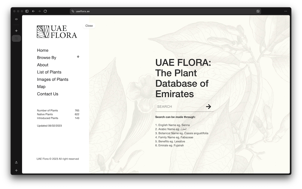 UAE Flora